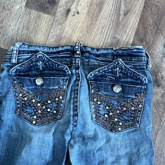 dark wash jeans size 1 - Picture 6 of 6